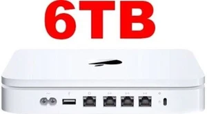 Apple Zeit Kapsel 6TB Kabellos Flughafen Wi-Fi Extender Maschine Externe 6000 GB - Bild 1 von 2