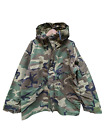 Genuine US Army Woodland Camo GoreTex ECWCS Parka Jacket Size Medium/Reg #544
