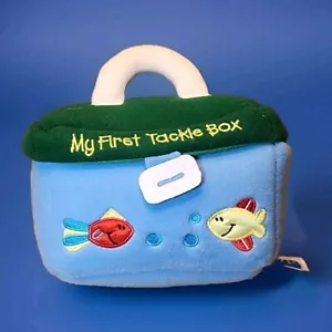Baby Gund My First Tackle Box Playset Plush 7in Blue And Green BOX ONLY - Picture 1 of 5