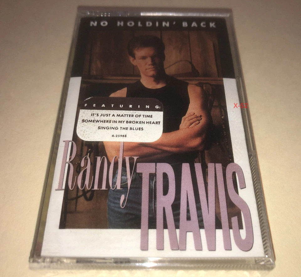 No Holdin' Back by Randy Travis (Cassette, Sep-1989, Warner Bros.)