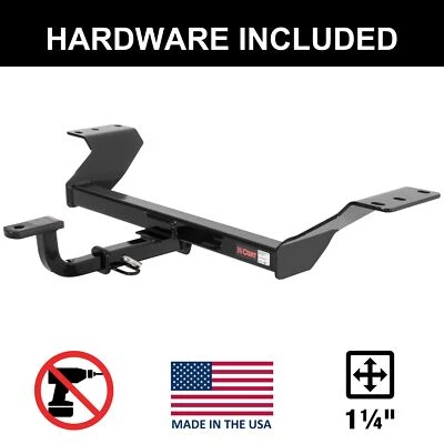 CURT 2010-2011 Buick Lucerne All Class 2 Trailer Hitch, 1-1/4" Ball Mount - Image 1 of 4
