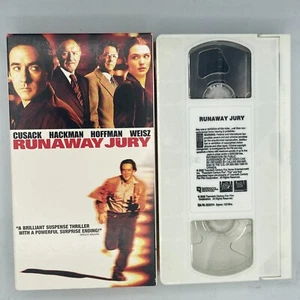 Runaway Jury (2002), VHS Movie, Fox Home Ent. (2003), Grisham story, White Tape - Picture 1 of 2
