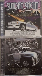 SUNDAY NIGHT OLDIES PART 1 & 2 - CDX2 NEW FACTORY SEALED CDS NO CDRS  - Picture 1 of 3