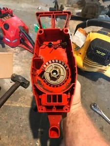sears craftsman Model 358.795610 weedwacker String trimmer recoil unit & shroud - Picture 1 of 6