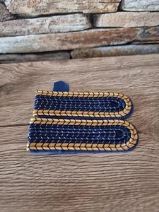 Kurtka mundurowa kolejowa DR Deutsche Reichsbahn na ramię klapa na ramię #104 - Zdjęcie 1 z 2
