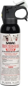 Sabre Frontiersman Bear Spray 7.9oz Powerful Stream Strongest Legal Formula - Picture 1 of 1