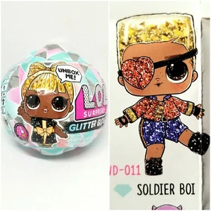 LOL Muñeca Sorpresa SOLDADO BOI GLITTER GLOBO Invierno Disco Bola SELLADA RESELLADA - Imagen 1 de 1