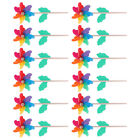  12 Pcs Kids Pinwheels Toy Outdoor Rainbow Colorful Childrens Toys Children’s