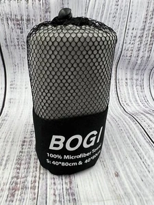 BOGI Microfiber Travel Sports Towel Quick Dry Soft Lightweight Camp Pool Beach - Picture 1 of 3