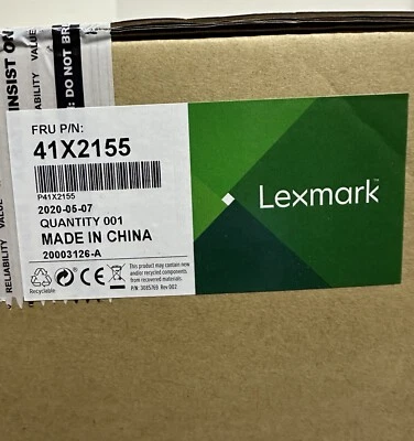 FUSOR ORIGINAL LEXMARK 41X2155 TIPO 32 RP HY 115V FUSOR Foto 1 de 4
