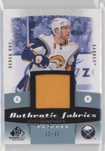 2010-11 SP Game Used Edition Authentic Fabrics Patch /35 Derek Roy #AF-DR Patch