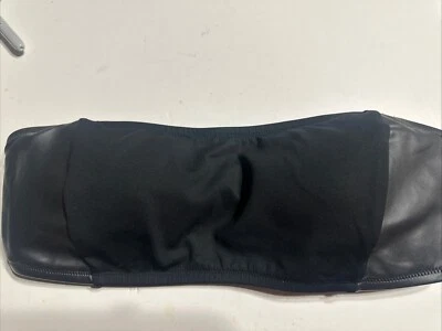 Traje de baño Victoria's Secret muestra talla L sujetador negro top Foto 1 de 4