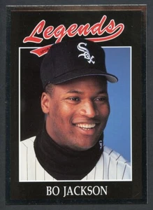 1991 Legends Sports Memorabilia #41 Bo Jackson Chicago White Sox Silver Foil - Picture 1 of 2
