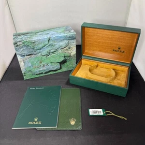 ROLEX DATEJUST 16220 Watch Box Case 68.00.03 Booklet(2001) 100%Authentic YZ5074 - Picture 1 of 11