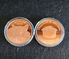 Two Copper Barley 100 Crunchy Coins