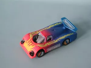 Matchbox Sauber Group C Racer Blue Lightning Toy Race Car 75mm Le Mans A - Picture 1 of 3