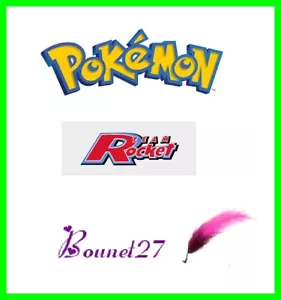 Carte Card POKEMON " Série WIZARDS " TEAM ROCKET Version Française/Anglaise - Foto 1 di 16
