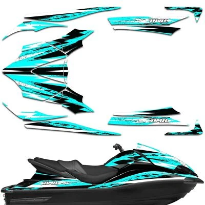 Calcomanías adhesivas gráficas para moto acuática para Kawasaki Ultra 300X/310X 11-21 ATTACK TL Foto 1 de 2