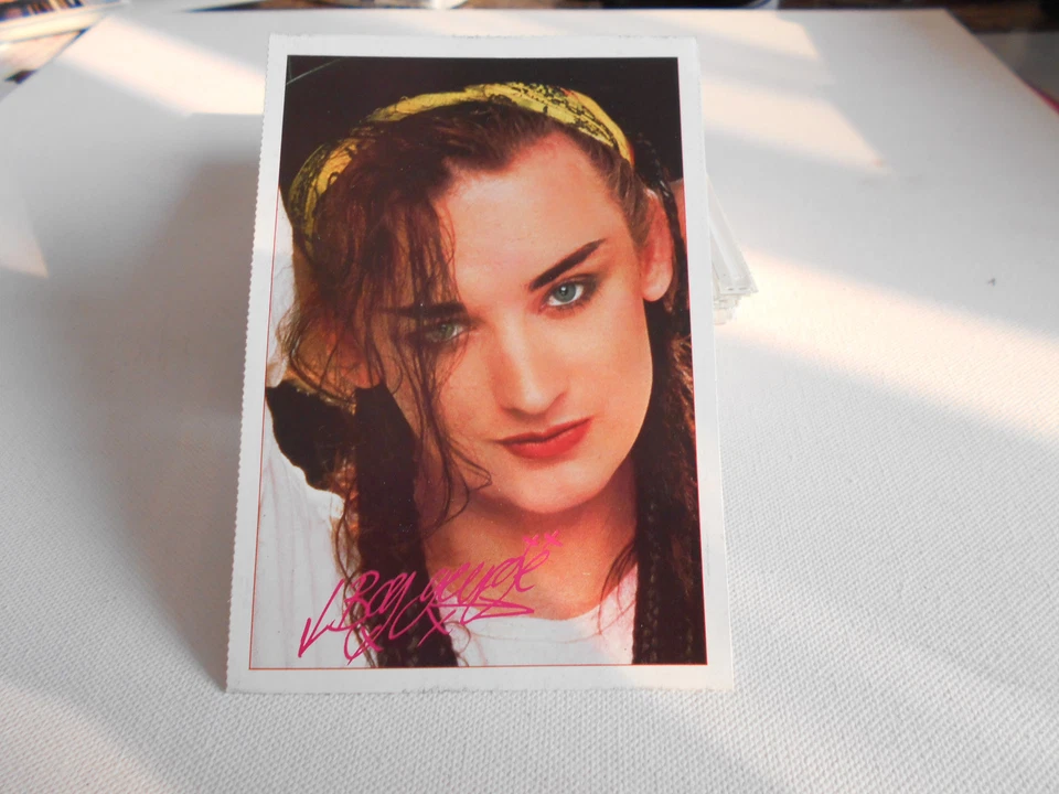 Boy George ++ Bravo-Autogrammkarte ++ AK ++ TOP ++ Culture Club ++ - Bild 1 von 1