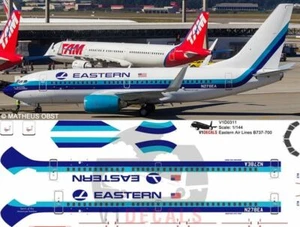 Calcomanías V1 Boeing 737-700 Eastern Airlines para kit de avión modelo 1/144 Revell - Imagen 1 de 8