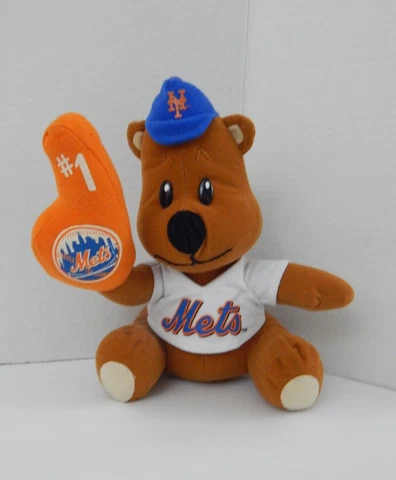 Nanco * Genuine Merchandise * NY Mets Bear Plush Cover
