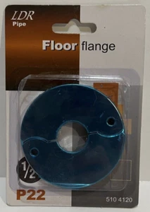 5104120 1/2" Chrome Floor & Ceiling Trim Plates 1/Crd, Pack 2, Part 5104120 - Picture 1 of 2