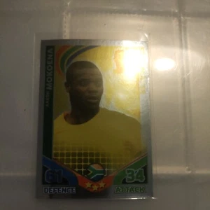 Aaron Mokoena STAR Player Match Attax England 2010 World Cup South Africa # 213 - Picture 1 of 2
