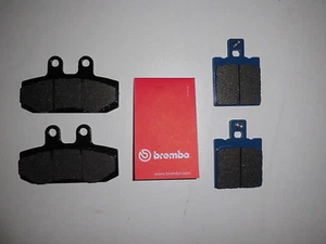 Brembo Bremsbeläge Bremsklötze Bremse vorne + hinten Honda NSR 125 JC22 CRM 125 - Picture 1 of 1