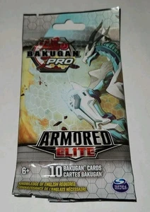 Sealed Bakugan Pro Armored Elite TCG Card Pack - Picture 1 of 2