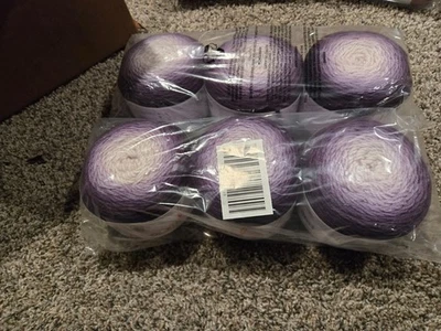 Lion Brand Mandala Gradient lot: 6 Purple - Image 1 of 3