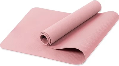 Yoga Mat Non Slip, Pilates Fitness Mats, Eco Friendly, Anti-Tear 1/4" Thick Yoga - Imagem 1 de 4