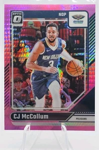 2024-25 Donruss Optic - CJ McCollum #53 rosa iper - Foto 1 di 2