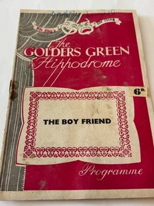 Golders Grünes Hippodrom - Der Freund - Vintage Theaterprogramm - Bild 1 von 3