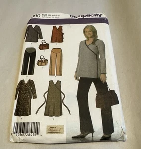 Simplicity 4890 Sewing Pattern KK Sizes 8-14 Women's Tops Pants & Bag - uncut - Picture 1 of 6