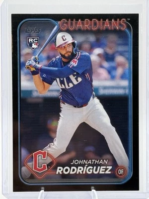 2024 Topps Update Series - Johnathan Rodriguez #US283 (RC) Black Border #57/74 - Image 1 of 2