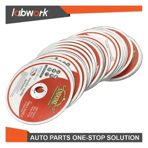 Labwork 25/50/100 Pack 4",4.5",5",6",7" Cut off Wheel - Metal & Stainless Steel - Picture 1 of 17