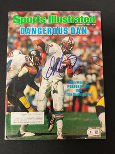 Dan Marino Signed Auto January 14 1985 Sports Illustrated BAS - Picture 1 of 4