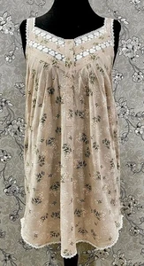 SoieRose 100% Baumwolle viktorianisches Nachthemd mit Spitzenbesatz - Vintage Nachthemd SR1184 - Bild 1 von 7