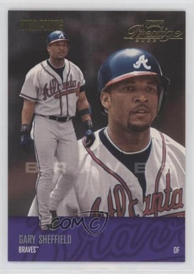 2003 Playoff Prestige Xtra Points Purple /150 Gary Sheffield #99 - Image 1 of 2