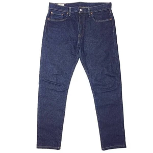 Jeans Levi's 502 Premium Para Hombre 33x30 Cónicos Grande E Azul Lavado Índigo Usados en Excelente Condición - Imagen 1 de 8
