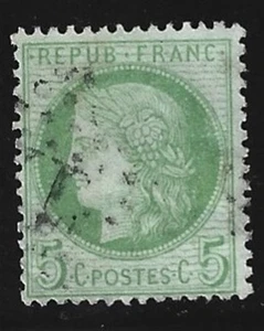 (C3401) Frankreich Klassik Ceres Nr. 53 Obl Stern - Bild 1 von 1