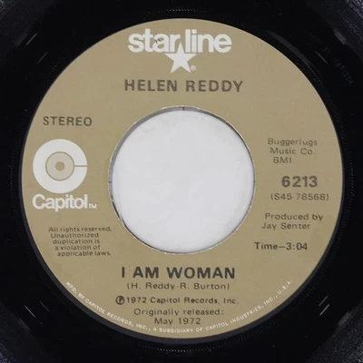 HELEN REDDY I Don'T Know How To Love Him CAPITOL 6213 VG+ 45 Soft Rock 7" Folk - Image 1 of 4