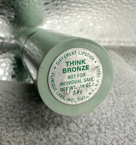 HTF Discontinued CLINIQUE SUN BUFFER LIPSTICK Bronze Buff 4g Full Size SPF 15 - Picture 1 of 5