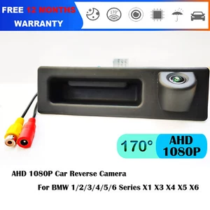 Cámara de respaldo de coche AHD 1080P para BMW X1 F48 X3 F25 X4 F26 X5 F15 F85 X6 F16 F86 - Imagen 1 de 8