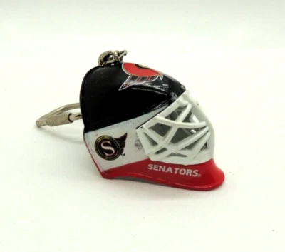Vintage Ottawa Senators Hockey Keychain Goalie Face Mask NHL Hockey Mask JFS - Image 1 of 4