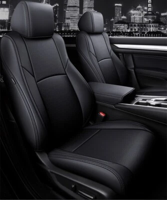 PARA HONDA CR-V MOTOPTES 2005-2024 FUNDA ASIENTO COCHE PERSONALIZADA CUERO DURADERO JUEGO COMPLETO Foto 1 de 4