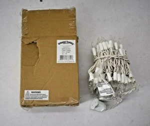 Oriental Trading 100 ct Clear White Wire String Light Party Supplies Home Decor - Picture 1 of 6