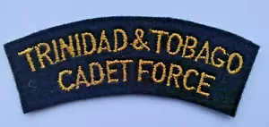 TÍTULO DE HOMBRO DE FUERZA CADETE TRINIDAD Y TOBAGO. - Imagen 1 de 1