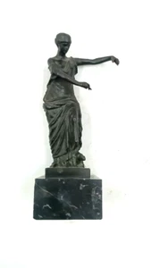 Bronzeskulptur geflügelter Sieg von Brescia erste Hälfte 19. Jahrhundert - Bild 1 von 9
