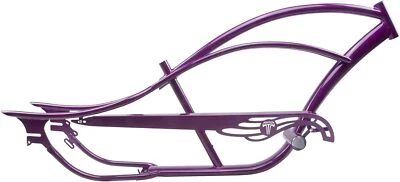 Stretch Beach Cruiser Bicycle Frame Disc Brake Mount Bronco 26 x 4.0 tires New - Image 1 of 3